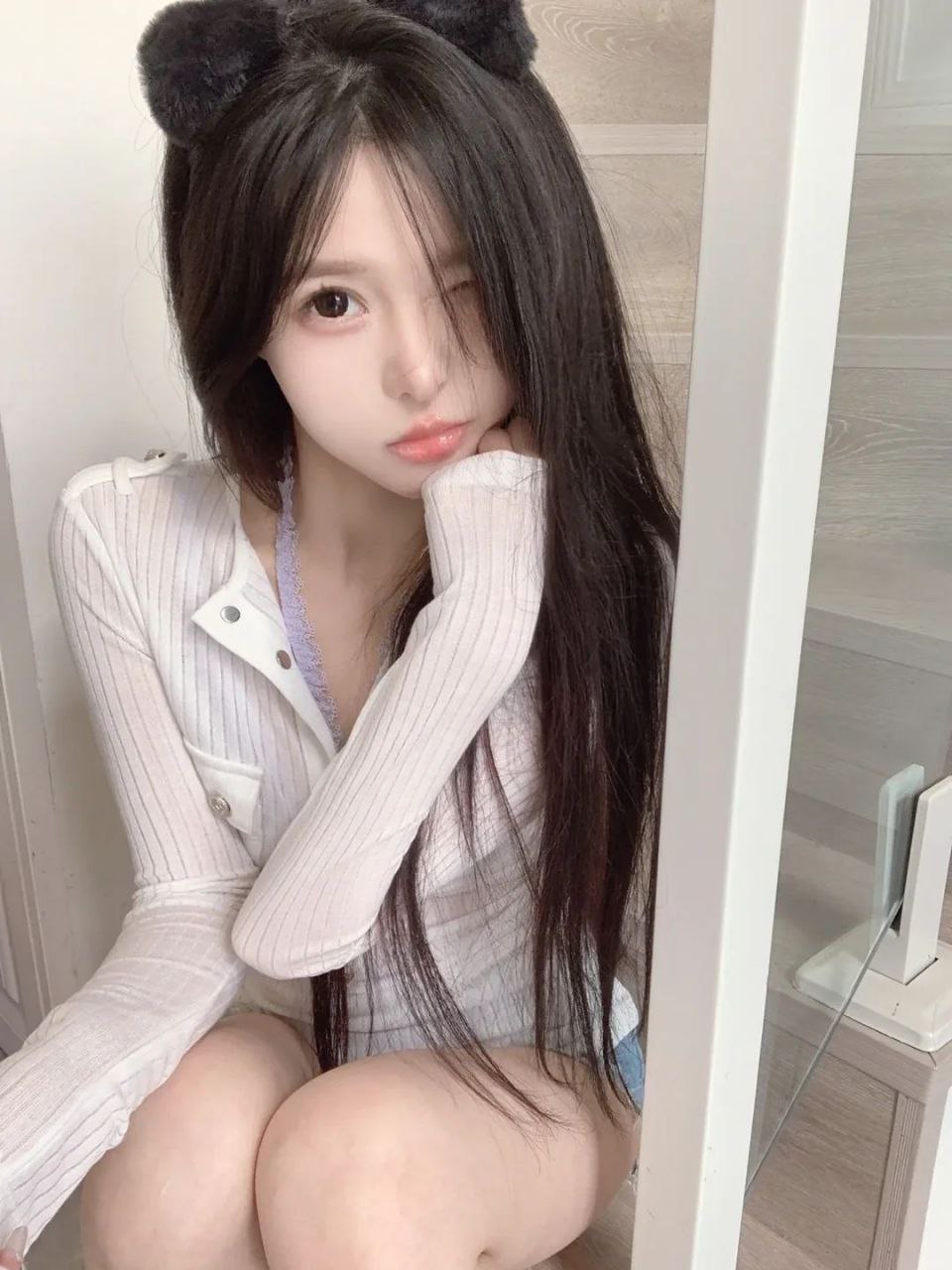 上海养生茶室窗外花园景观环境照